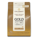 Callebaut Belgium, Gold Chocolate ,30.4% 2.5Kg callets