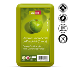 Green Apple Frozen Fruit Puree With 10% Added Sugar - 1kg Tub