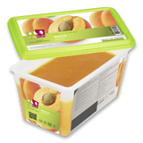 Apricot frozen fruit puree, Capfruit France, 1 Kg Tub