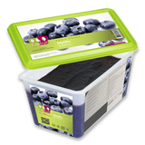 Capfruit France, Blueberry Frozen Fruit Puree With 10% Added Sugar - 1kg Tub