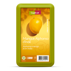 Alphonso Mango Frozen Fruit Puree No Added Sugar - 1kg Tub