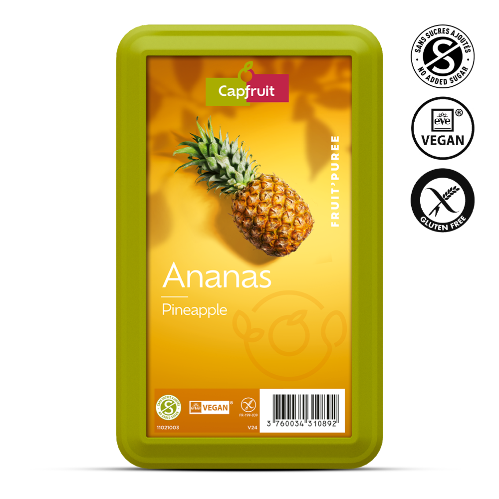 Lemon juice and pulp Frozen Fruit Puree No Added Sugar - 1kg Tub