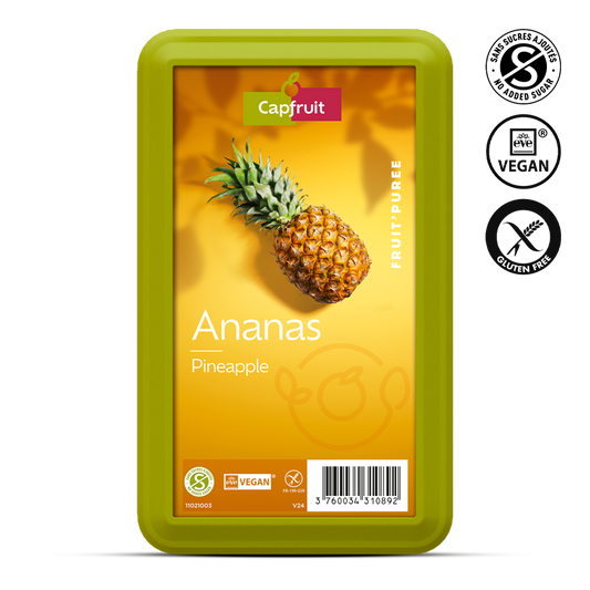 Lemon juice and pulp Frozen Fruit Puree No Added Sugar - 1kg Tub