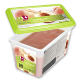 Capfruit(France),White Peach Frozen Fruit Puree With 10% Added Sugar - 1kg Tub