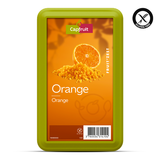 Orange Frozen Fruit'Zest - 500gr Tub.