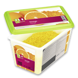 Frozen orange zest, Capfruit France, 500 gr Tub