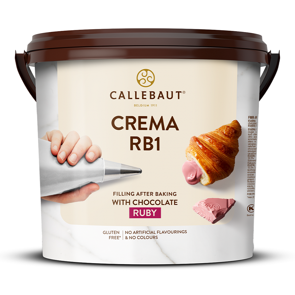 Callebaut Crema RB1 Ruby Chocolate Filling 5KG