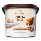 Callebaut Belgium, Crema Doppia Nocciola, Chocolate and Hazelnut Filling 5KG bucket
