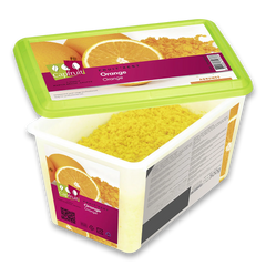 Frozen orange zest, Capfruit France, 500 gr Tub