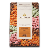 Caramel chocolate 31.1%, speciality chocolate, Callebaut Belgium, 2.5 kg coins, callets