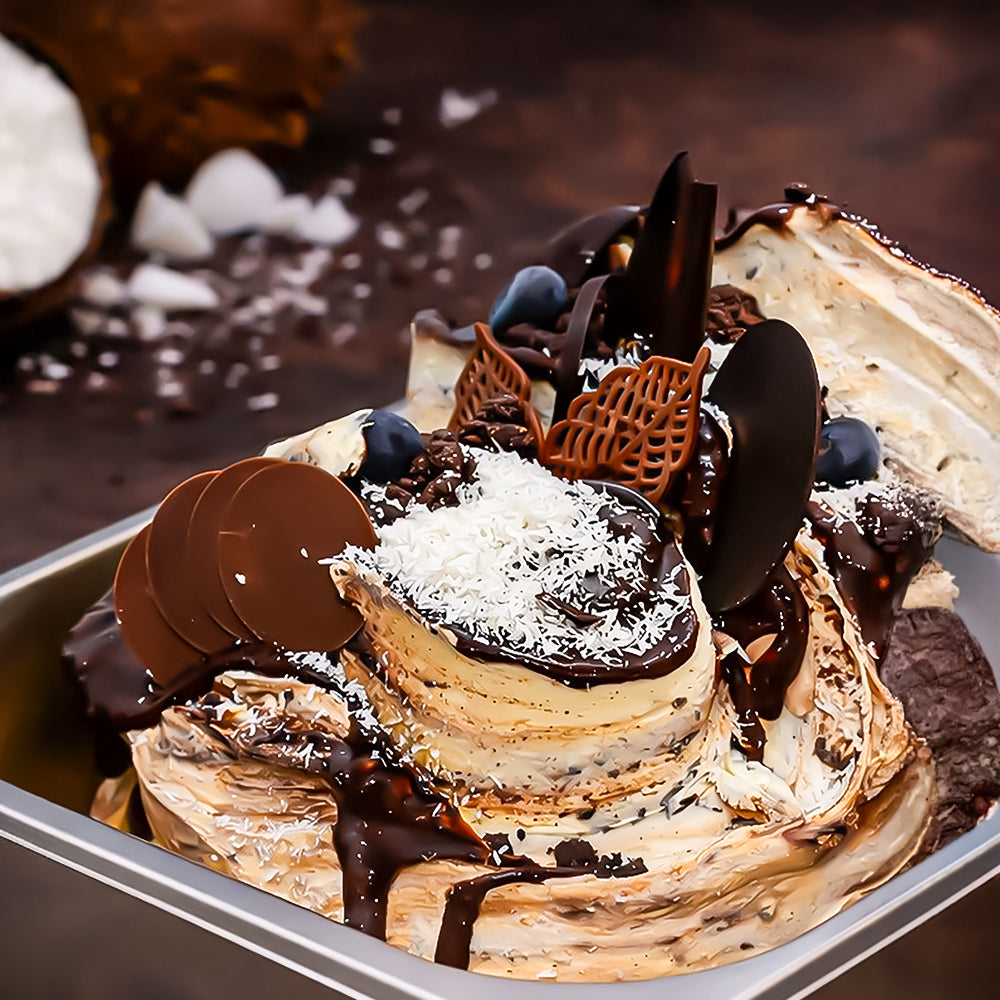 Dark Chocolate Flavour Paste for Gelato & Desserts