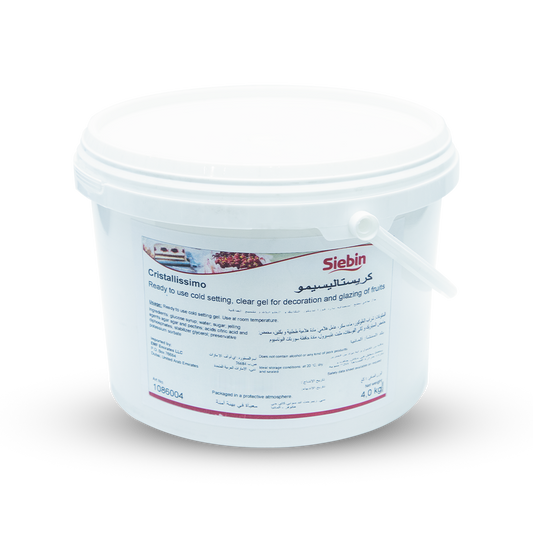 Clear Setting Glazing Gel, CRISTALLISSIMO - 4kg Bucket