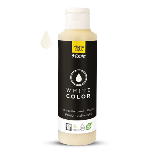 Coloured Cocoa Butter WHITE - 245gr