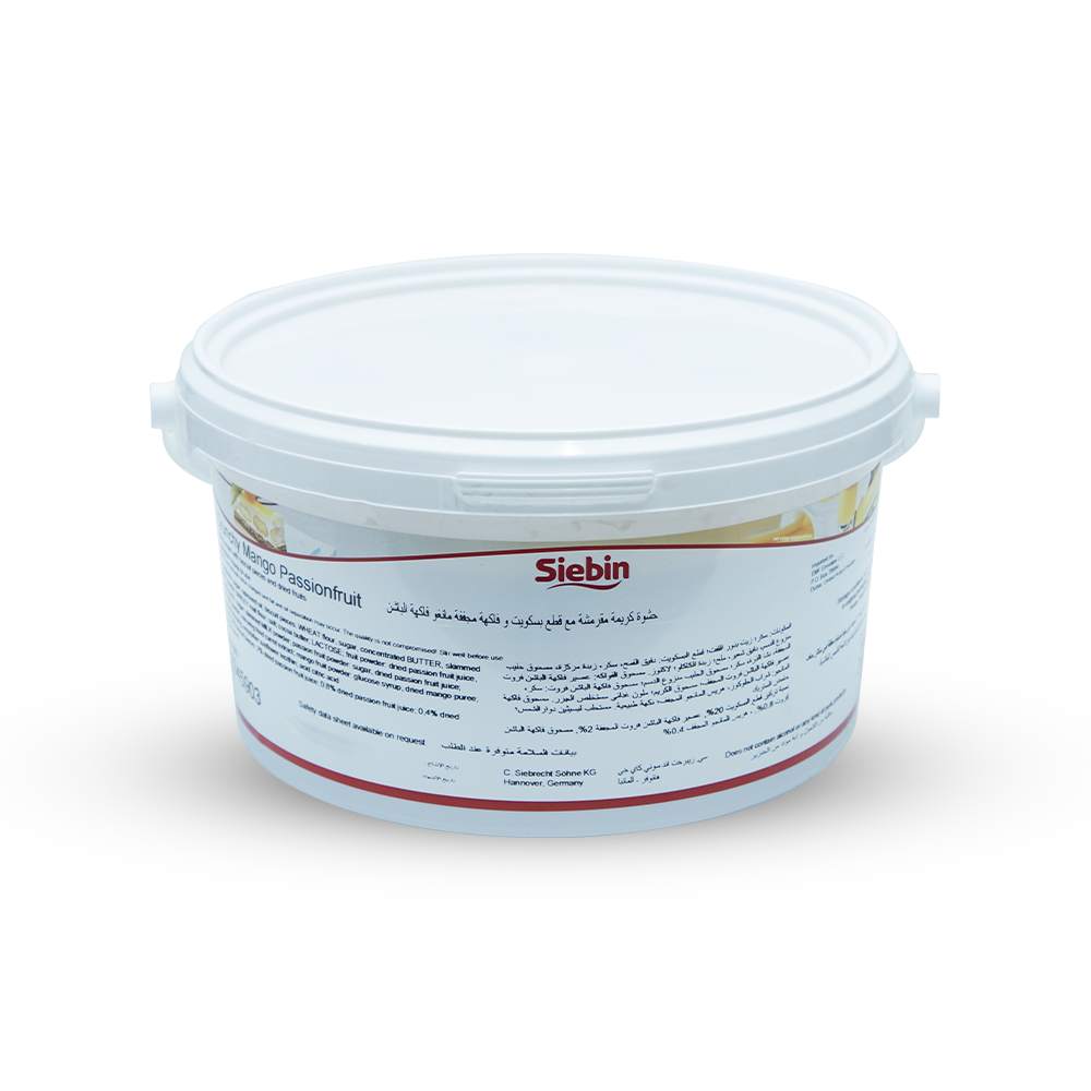 Crunchy Filling Mango Passionfruit - 3kg Bucket