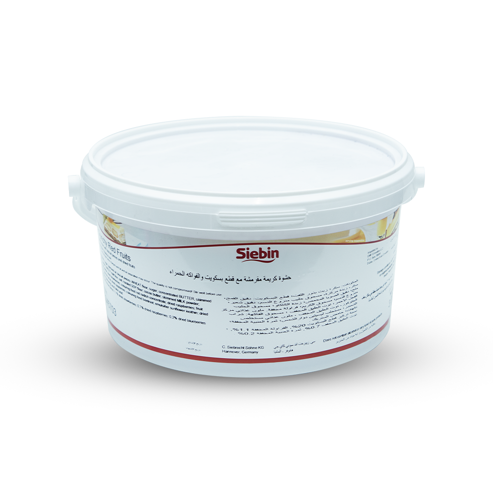 Crunchy Filling Red Fruits - 3kg Bucket