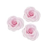 DecoRelief (France) Gumpaste Flowers BIG PINK ROSE - 32 PCS
