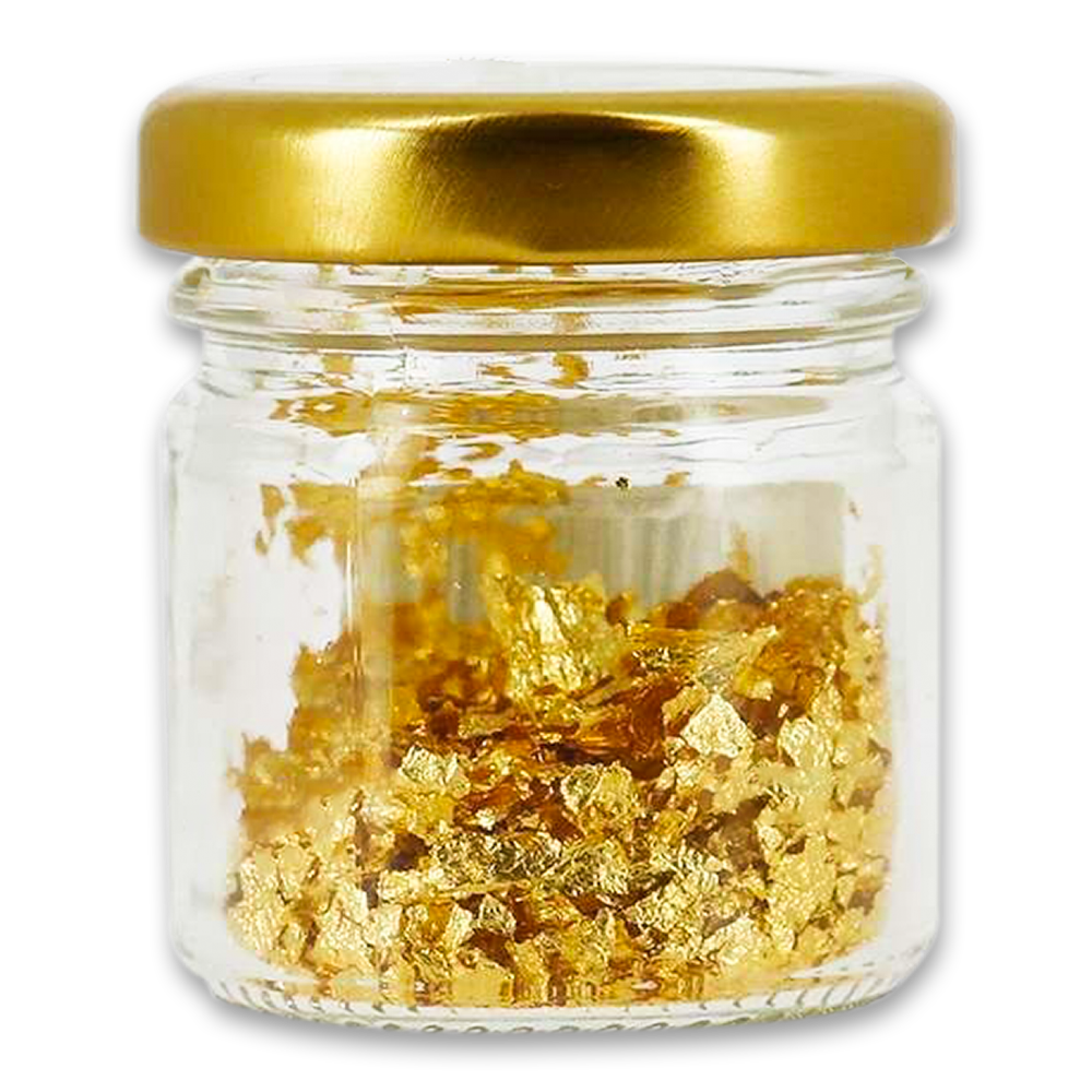 Deco Relief (France), Edible 22 carat flakes GOLD - 100 mg