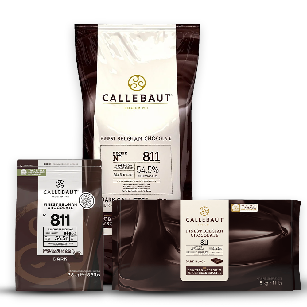 Callebaut, Dark Chocolate,54.5%,811