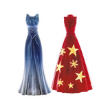 Polycarbonate Flared Dress Chocolate Mold - 3 models