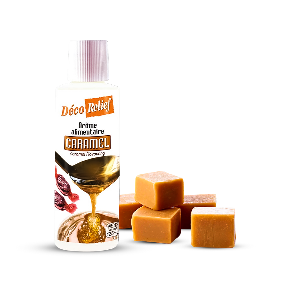 Deco Relief (France) Concentrated Aroma CARAMEL - 125ml bottle