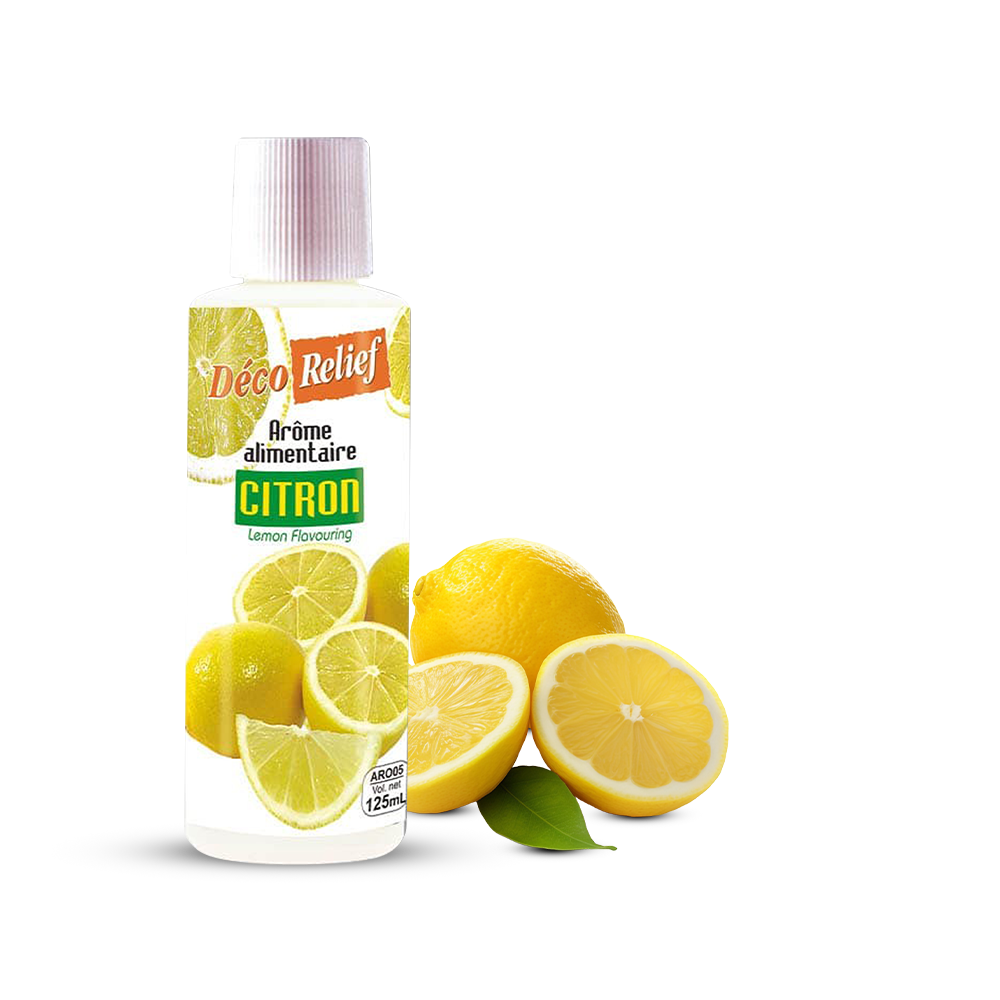 Deco Relief (France) Concentrated Aroma LEMON - 125ml bottle