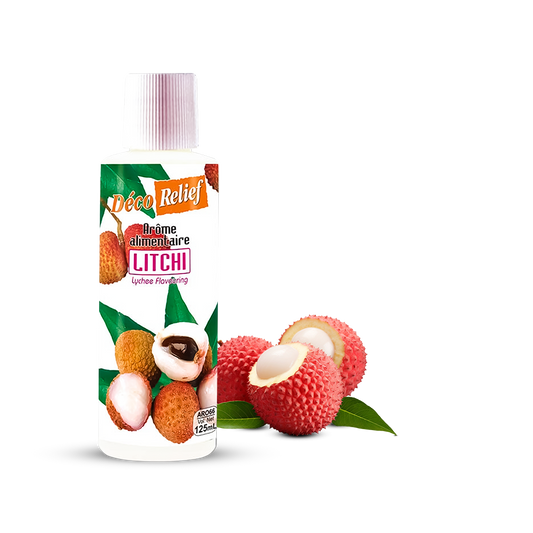 Deco Relief (France) Concentrated Aroma LITCHI - 125ml bottle