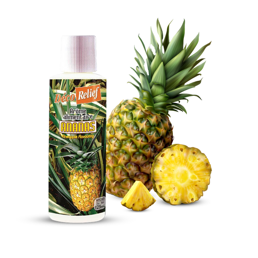 Deco Relief (France) Concentrated Aroma PINEAPPLE - 125ml bottle