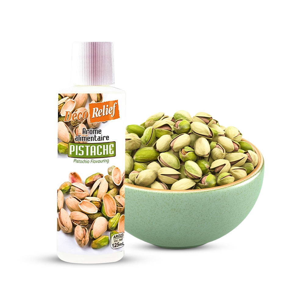 Deco Relief (France) Concentrated Aroma PISTACHIO - 125ml bottle