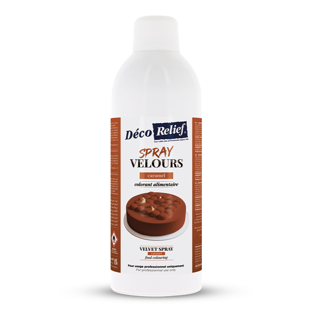 Deco Relief (France) Velvet Caramel Spray - 520m