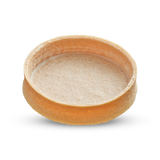 Frozen Vanilla Round tart shells coated with butter - Small