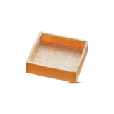 Frozen Vanilla Square tart shells coated with butter - Mini