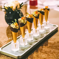 Frozen Elegant Mini Cones Chocolate 