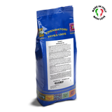 blue bag of strawberry soft serve powder