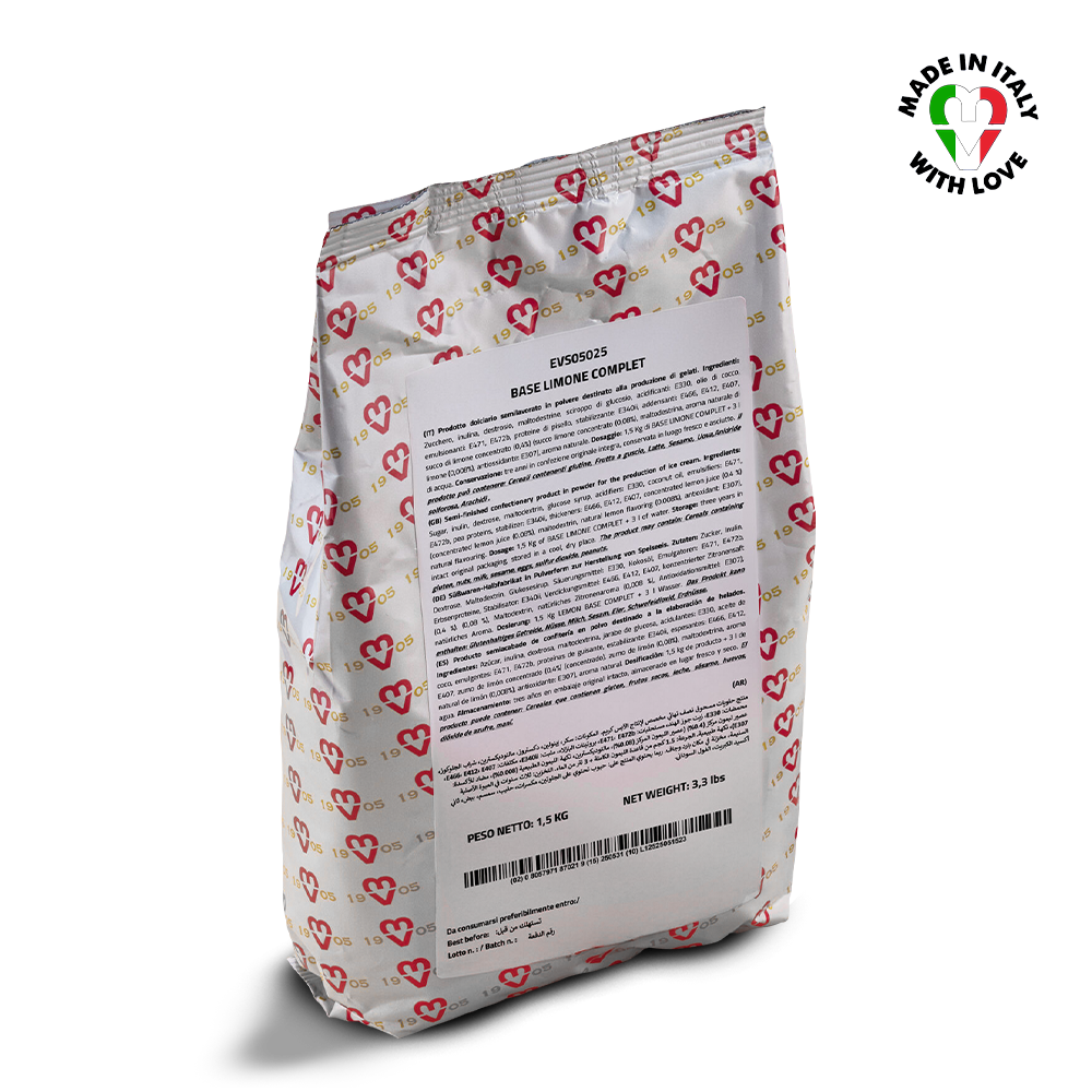 bag of Lemon Sorbet Powder Mix 1.5kg | EV1905