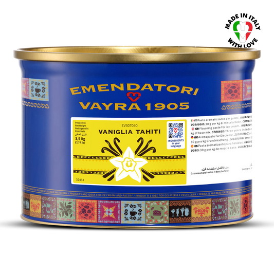 Tahitian Vanilla Paste for Gelato & Pastry – 3.5kg | Vaniglia Tahiti
