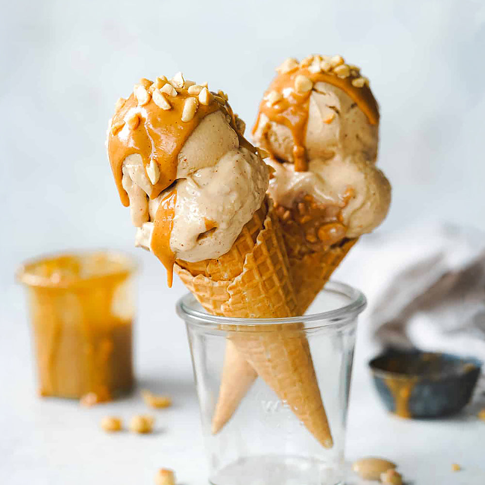 EVS07085 100% Pure Peanut Paste for Gelato & Desserts 6kg | Arachidi Paste Desserts Ice cream Gelato. 