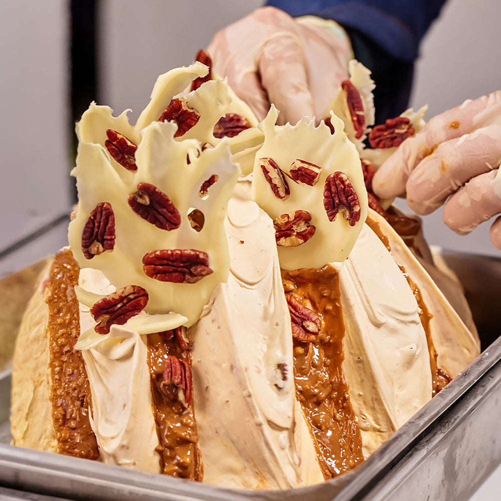 Pecan Twist Caramel Pecan Variegato for Gelato Ice Cream