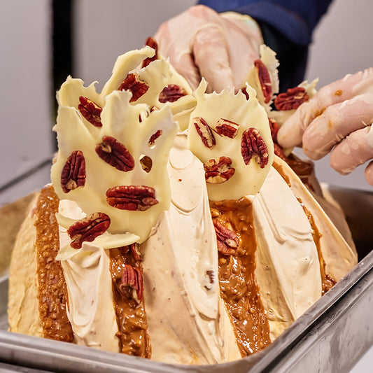 Pecan Twist Caramel Pecan Variegato for Gelato Ice Cream