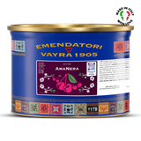 Emendatori Vayra 1905 Amanera can with colorful label on a white background