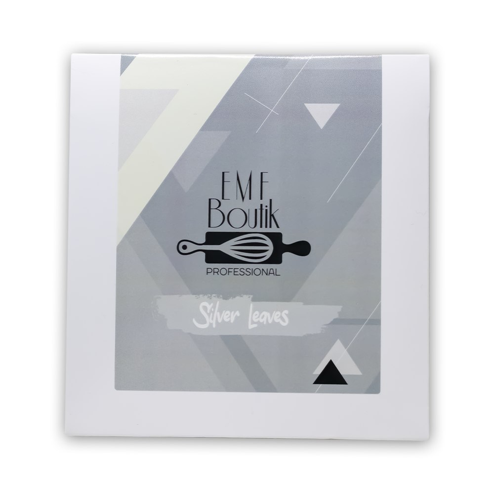 Packaging of EWF Boukik Professional Silver Leaves on a white background