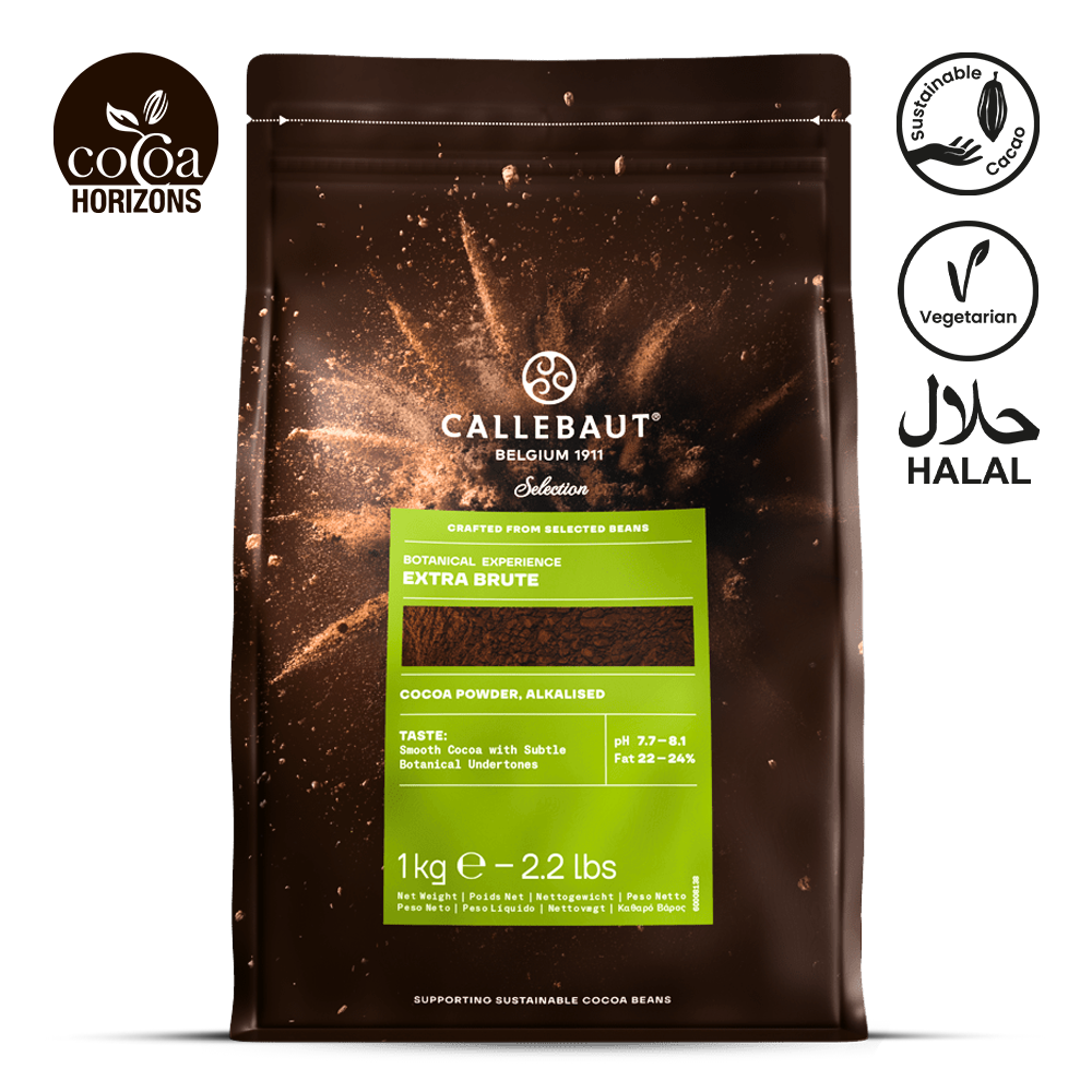 100% Pure Cocoa Powder 22-24%, Callebaut Extra Brute COCOA_POWDER