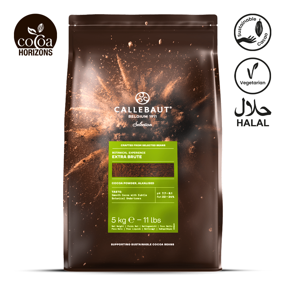 100% Pure Cocoa Powder 22-24%, Callebaut Extra Brute COCOA POWDER