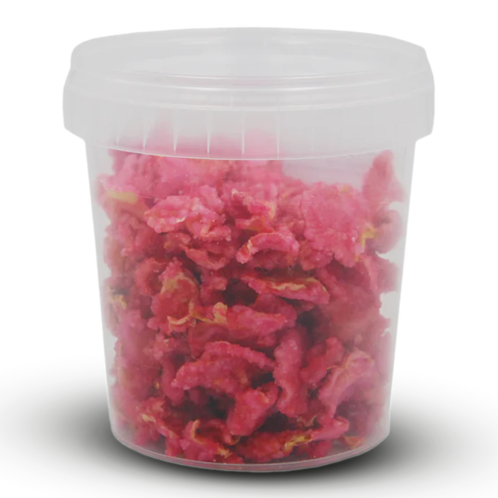 Flor & Flor (France),Crystalized Natural Rose Flower Petals - 250gr Jar