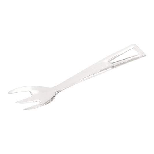 Martellato Transparent Polystyrene Flatware FORK - 500pcs Pack