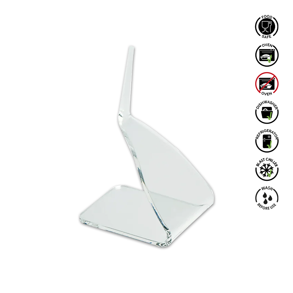 Martellato Transparent Polystyrene Flatware SPIT - 500pcs Pack