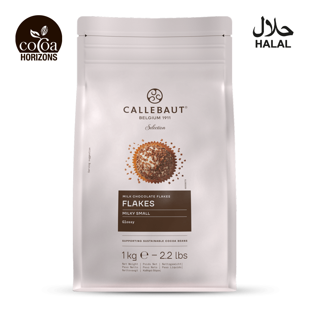 Irregular Milk Chocolate Flakes (Small) 1Kg