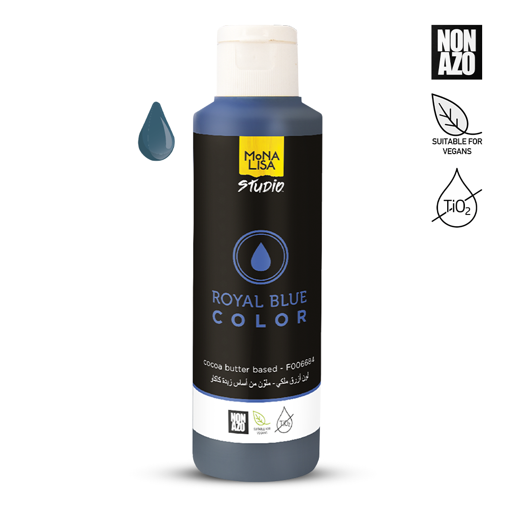 Coloured Cocoa Butter ROYAL BLUE - 245gr