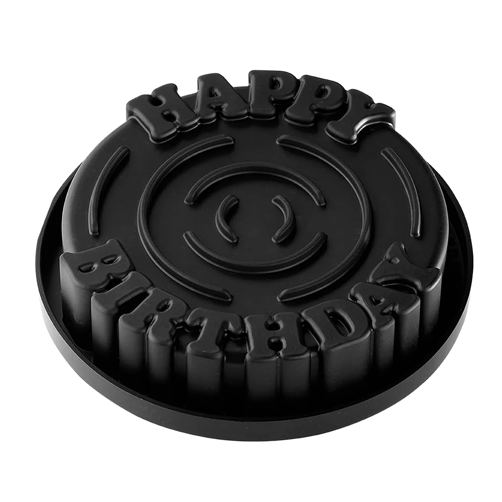 Pavoni Silicon Mould PAVOCAKE "Happy Birthday" KE096