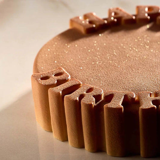 Pavoni Silicon Mould PAVOCAKE "Happy Birthday" KE096