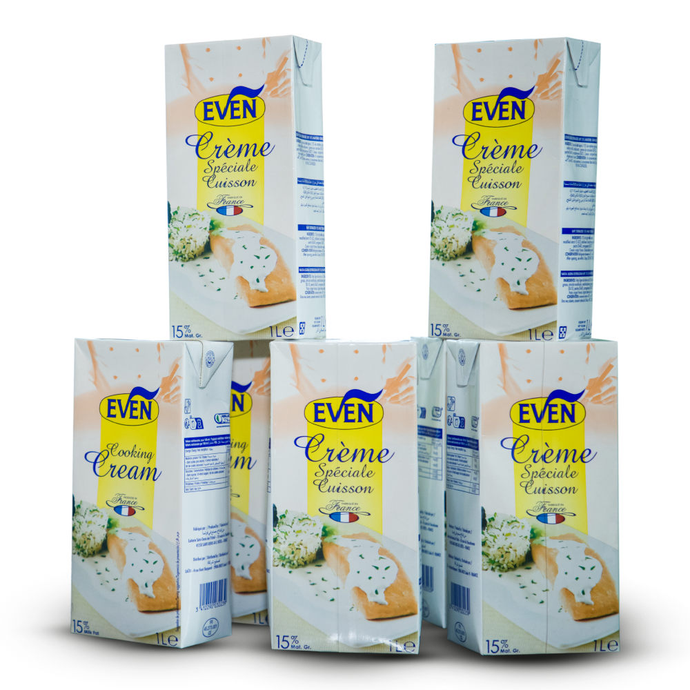 VEN(france),Fresh UHT Cooking Cream 15% Fat - 1L Box